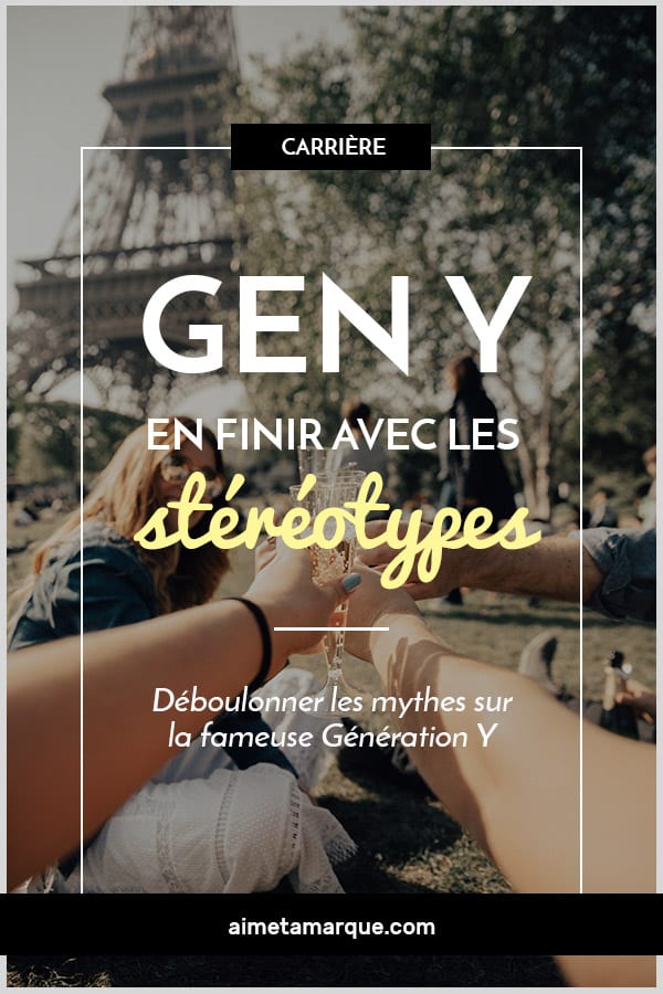 Il est temps d’en finir avec ces stéréotypes sur la génération Y. Déchiffrons le petit (maintenant devenu grand) Y afin de mieux le comprendre! #genY #millenials #milléniaux #génération